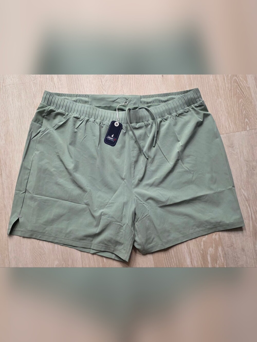 Johnnie-O Swim Trunks XXL Mens Green Lined Board Shorts Surf Beach Cruise New